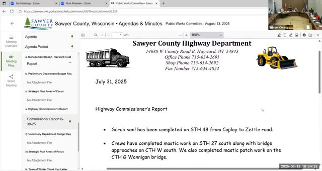 Sawyer County Committee Approves Three-Way Stop Plan for New Post Intersection