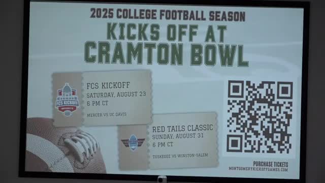 Montgomery Hosts FCS Kickoff Classic and Red Tails Classic Football Games