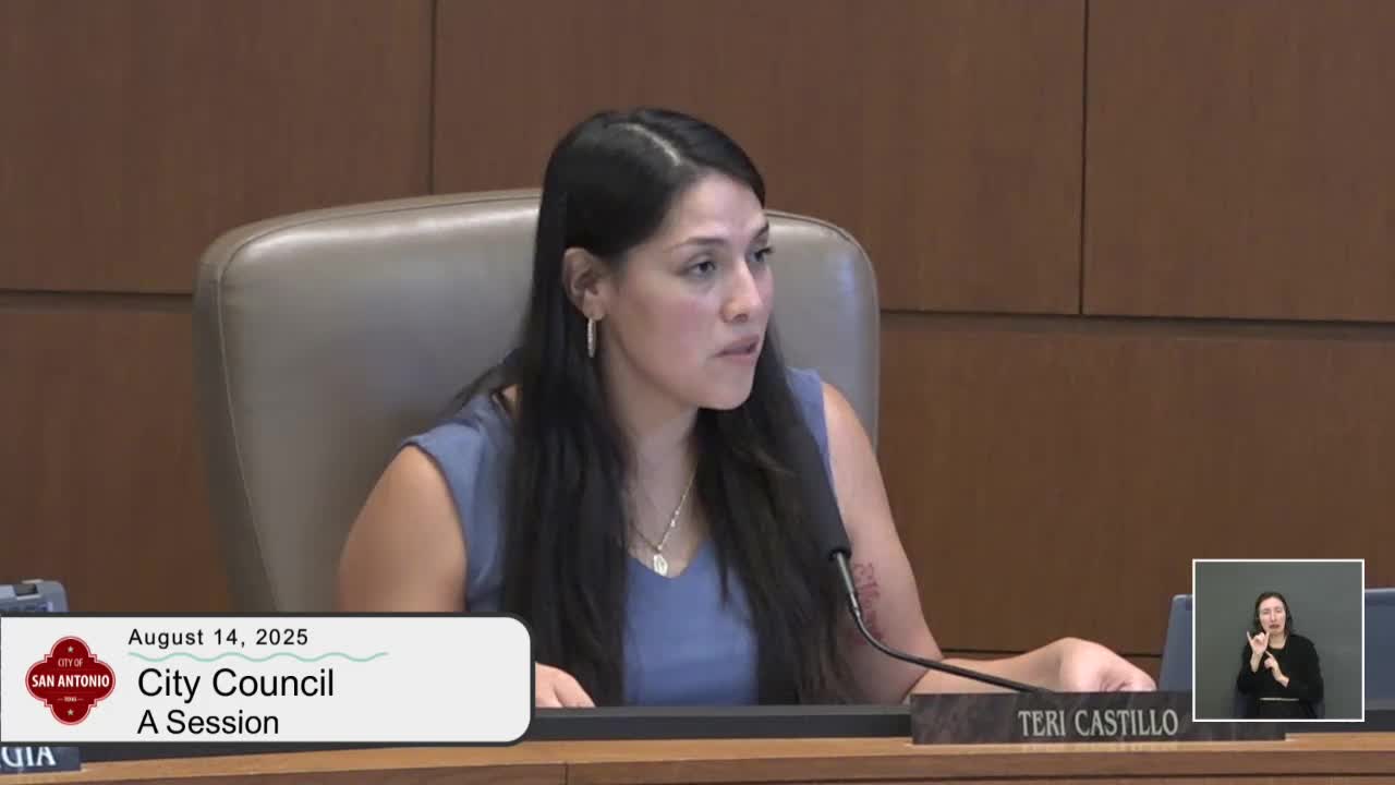 San Antonio Council Discusses Homelessness Funding and Public Works Accountability