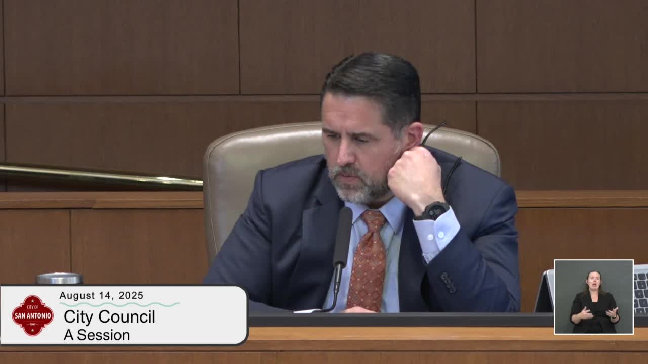 San Antonio Council Members Advocate for Budget Support on Homeless Services and Arts Funding