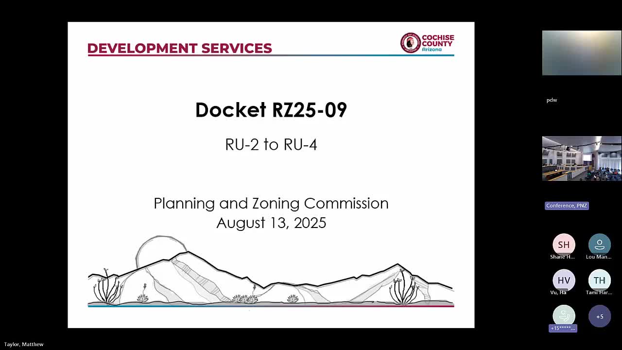 Commission Recommends Approval of Alfonso Munoz's Rezoning Request in Douglas