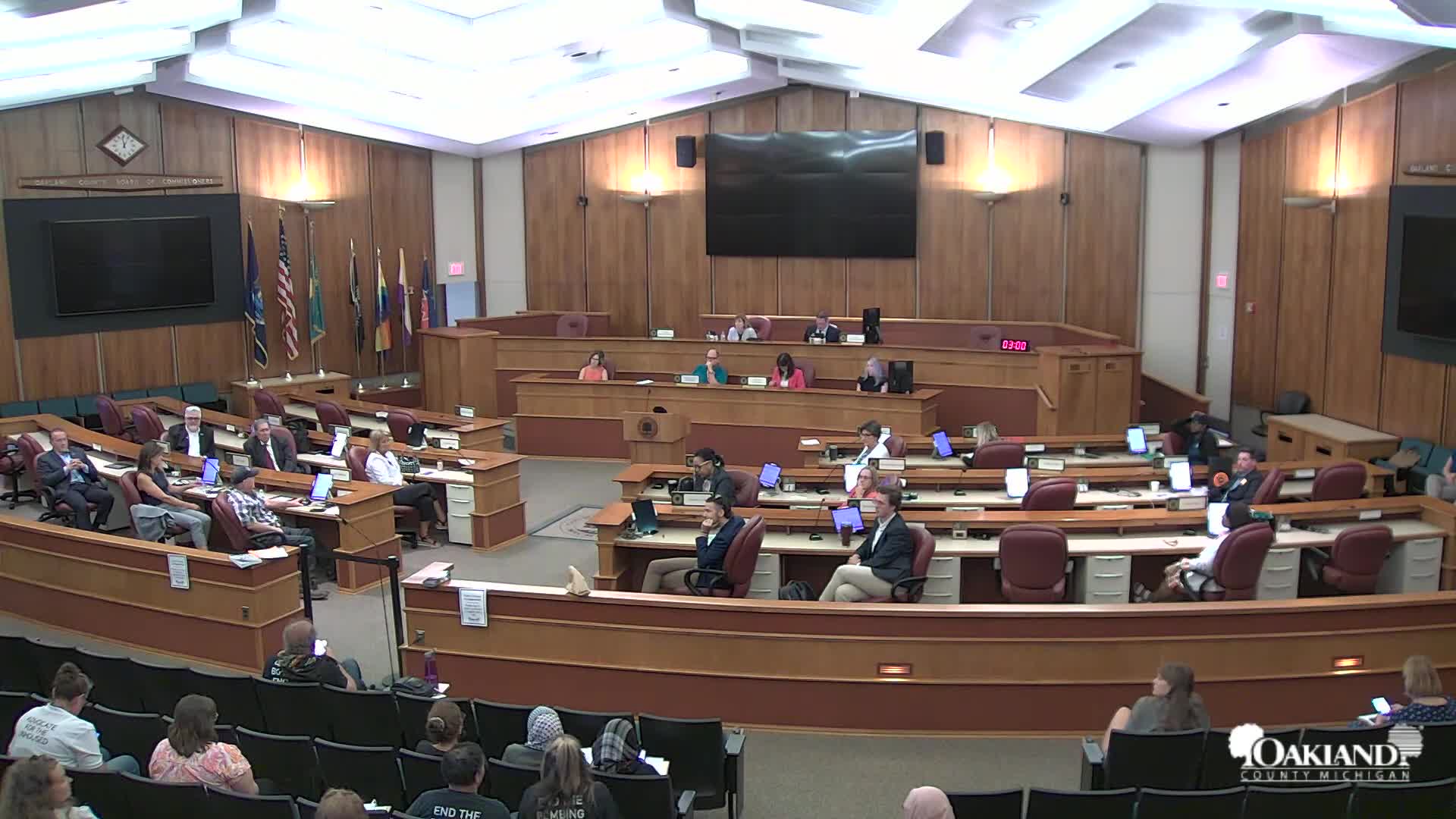 Heidi West condemns resolution removing genocide label at community meeting