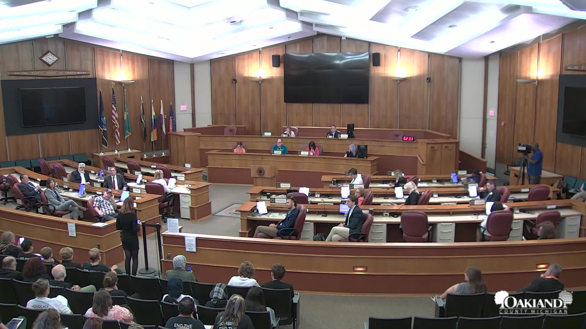Oakland County residents urge action on Gaza genocide resolution amid crisis