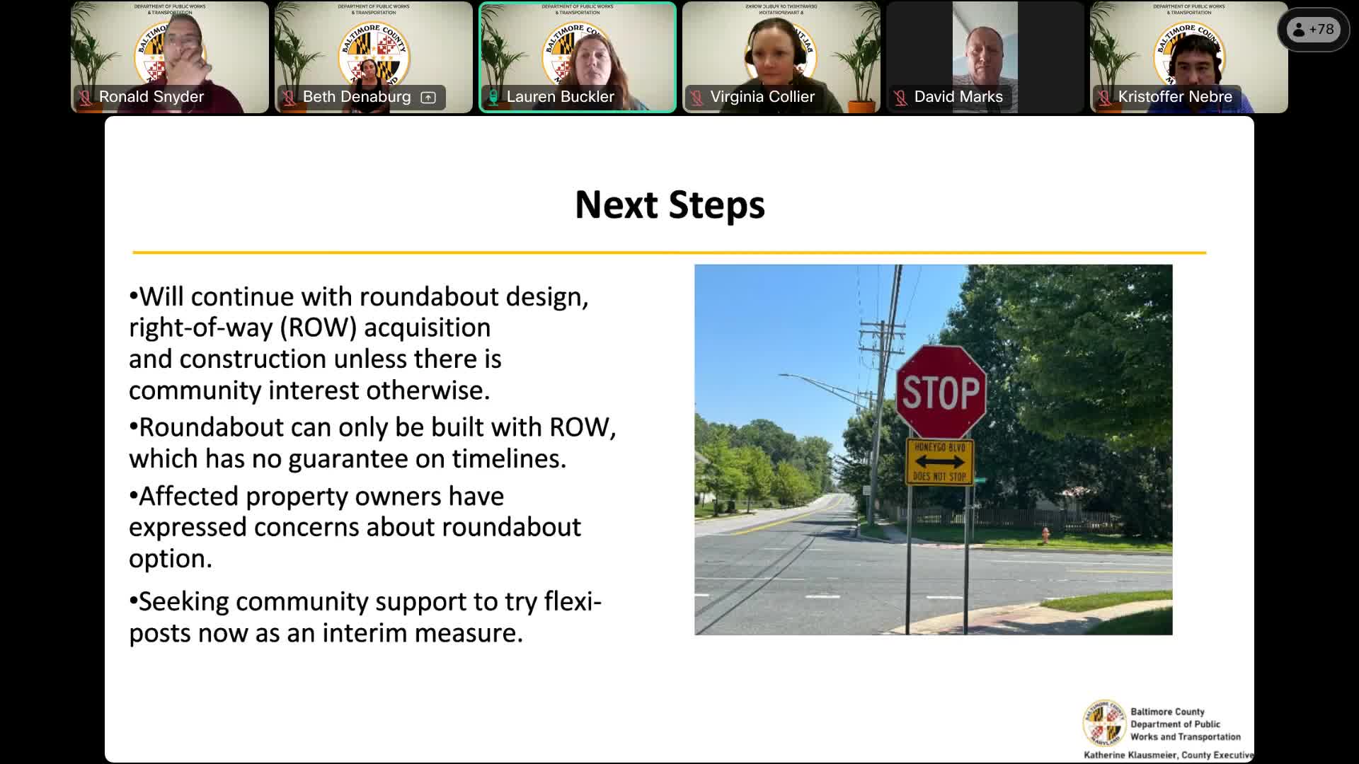 City Council proposes flexi posts for safer intersection while planning roundabout