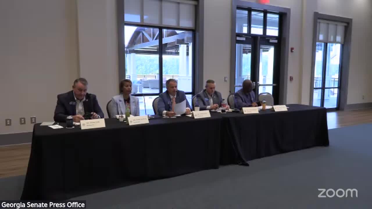 Matthew Bowling Highlights Georgia Tourism Opportunities at Lake Lanier Islands Committee Meeting