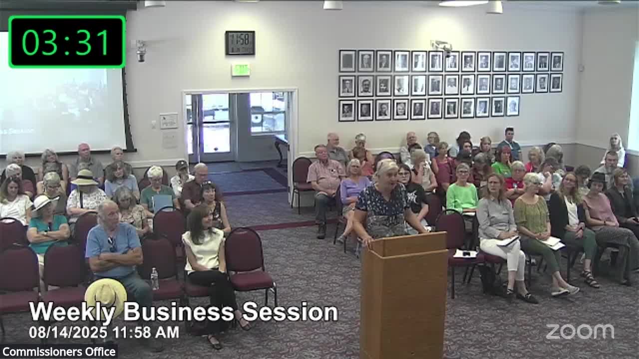 Grants Pass Chamber President Urges Commission to Vote on Library Collaboration