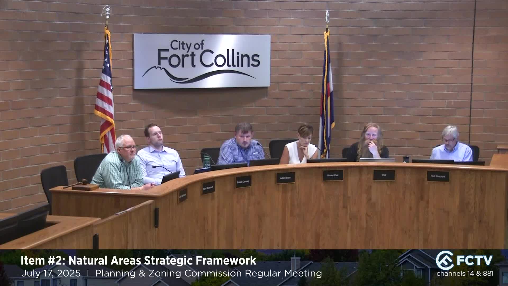 Planning and Zoning Commission recommends council adopt Natural Areas strategic framework