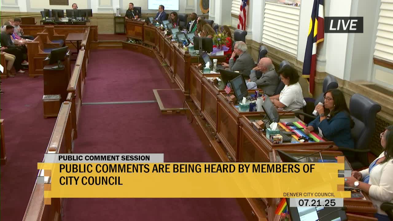 Montbello residents urge larger Geo Bond funding for neighborhood 'placita'