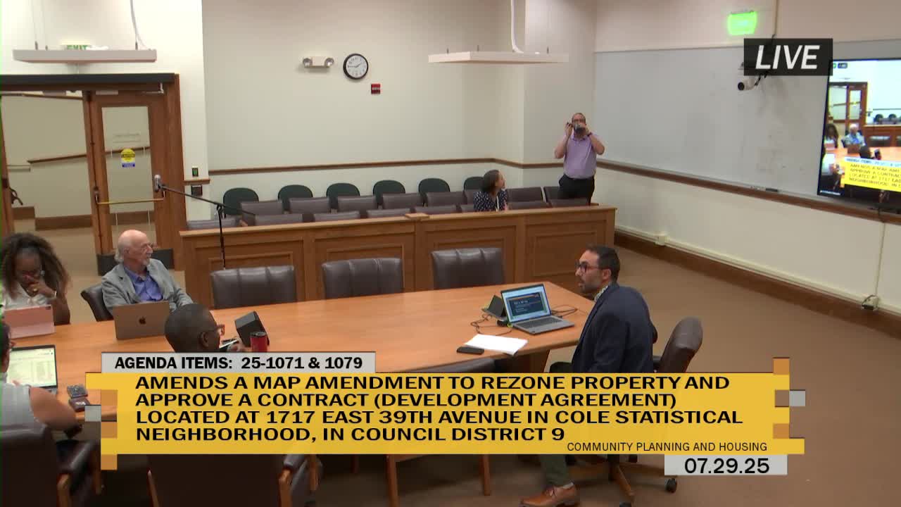 Committee advances Rock Drill rezoning and development agreement including preservation, affordable housing and TIF plans