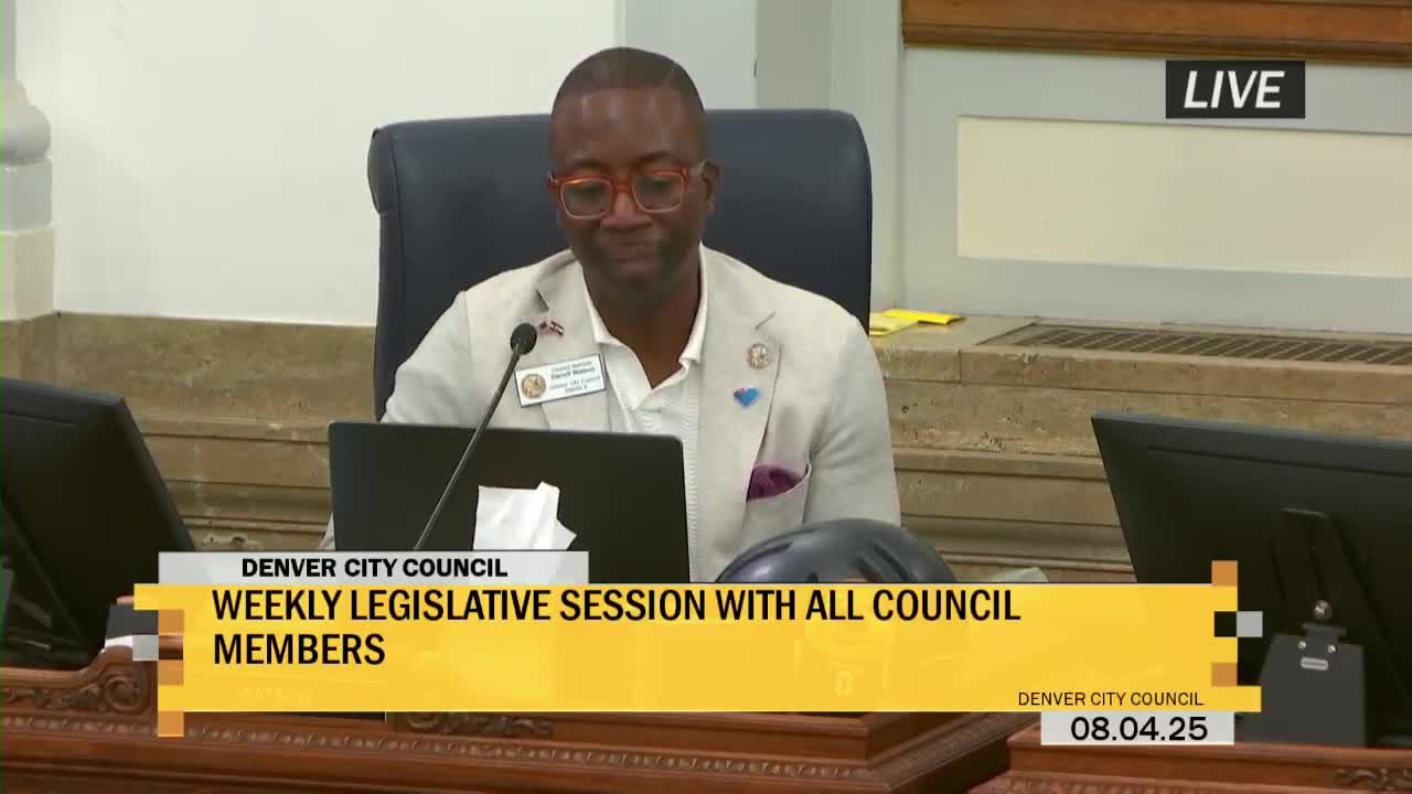 Denver council approves amended $950 million "Vibrant Denver" bond, sends package to voters