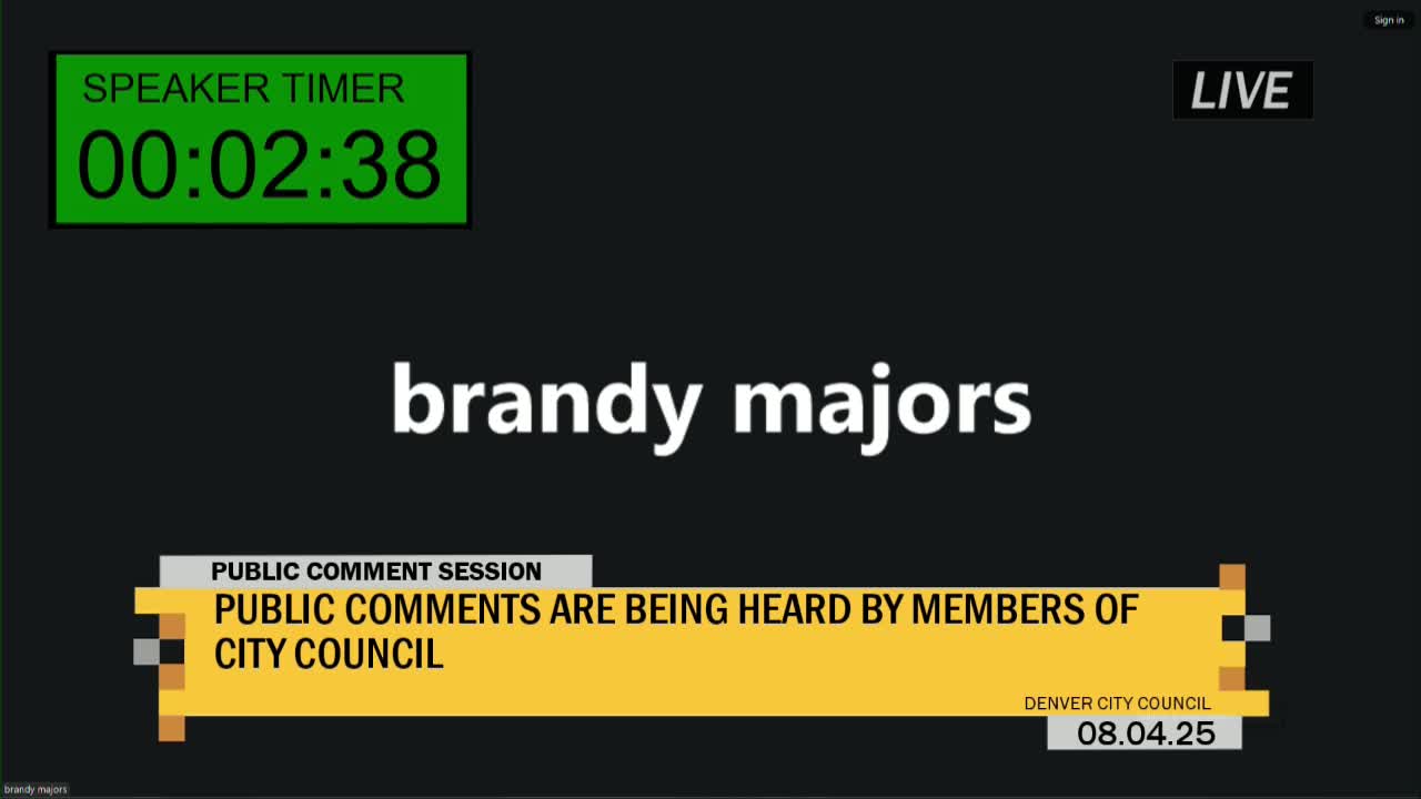 Speakers criticize Denver Zoo expansion plan, call for comparable investment in Black cultural representation