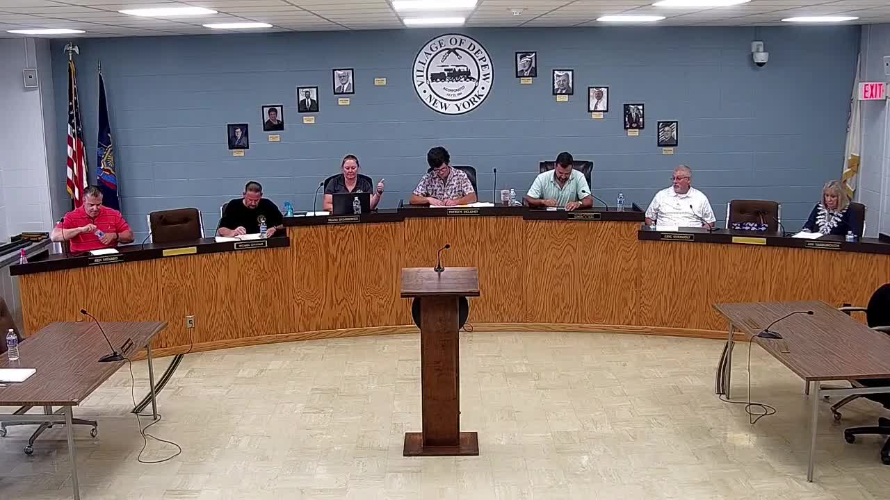 Depew Zoning Board Approves Kevin Reichmuth's Driveway Variance Application