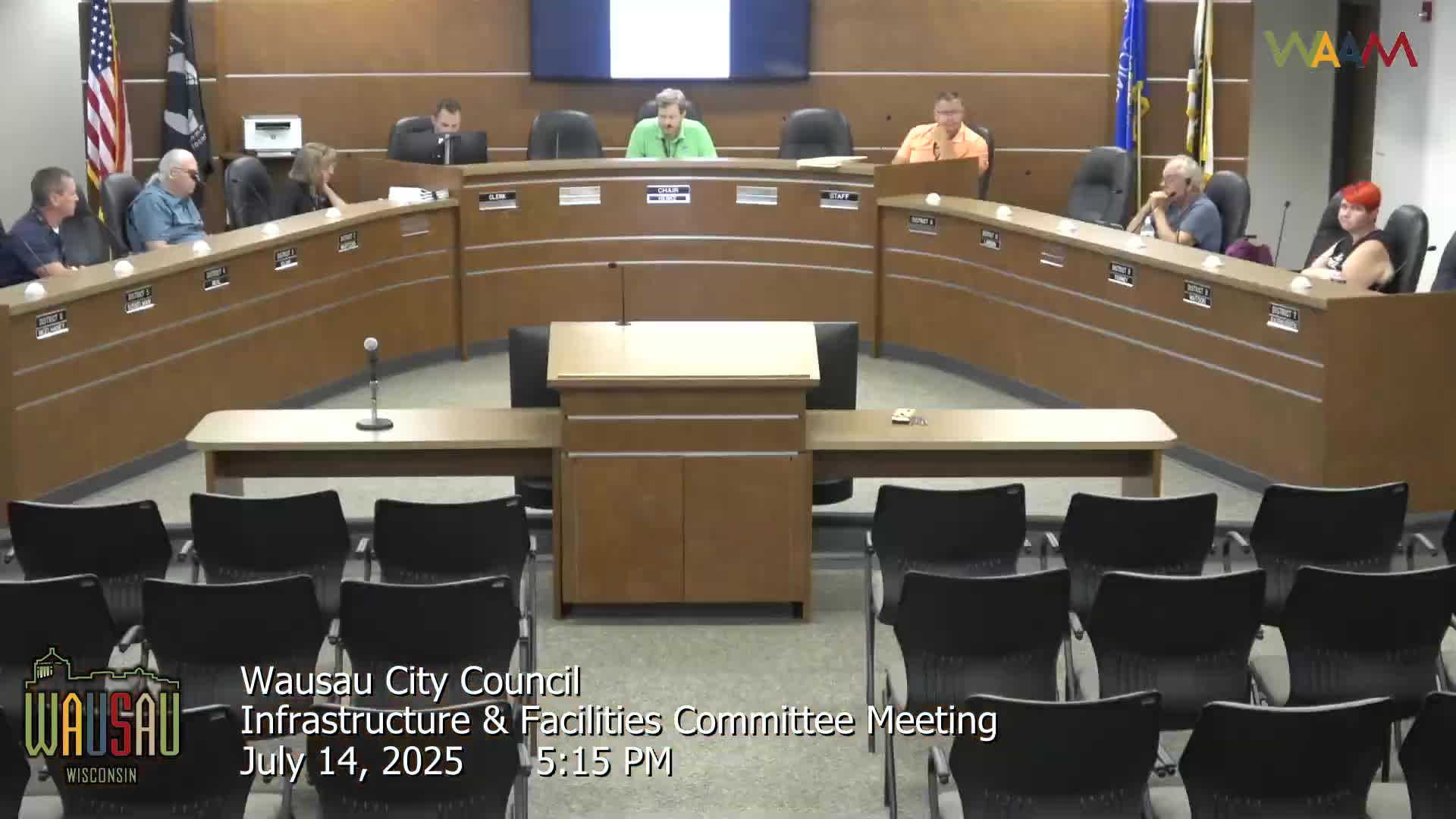 City Committee Evaluates Fleet Maintenance Facility Locations Amid Property Concerns