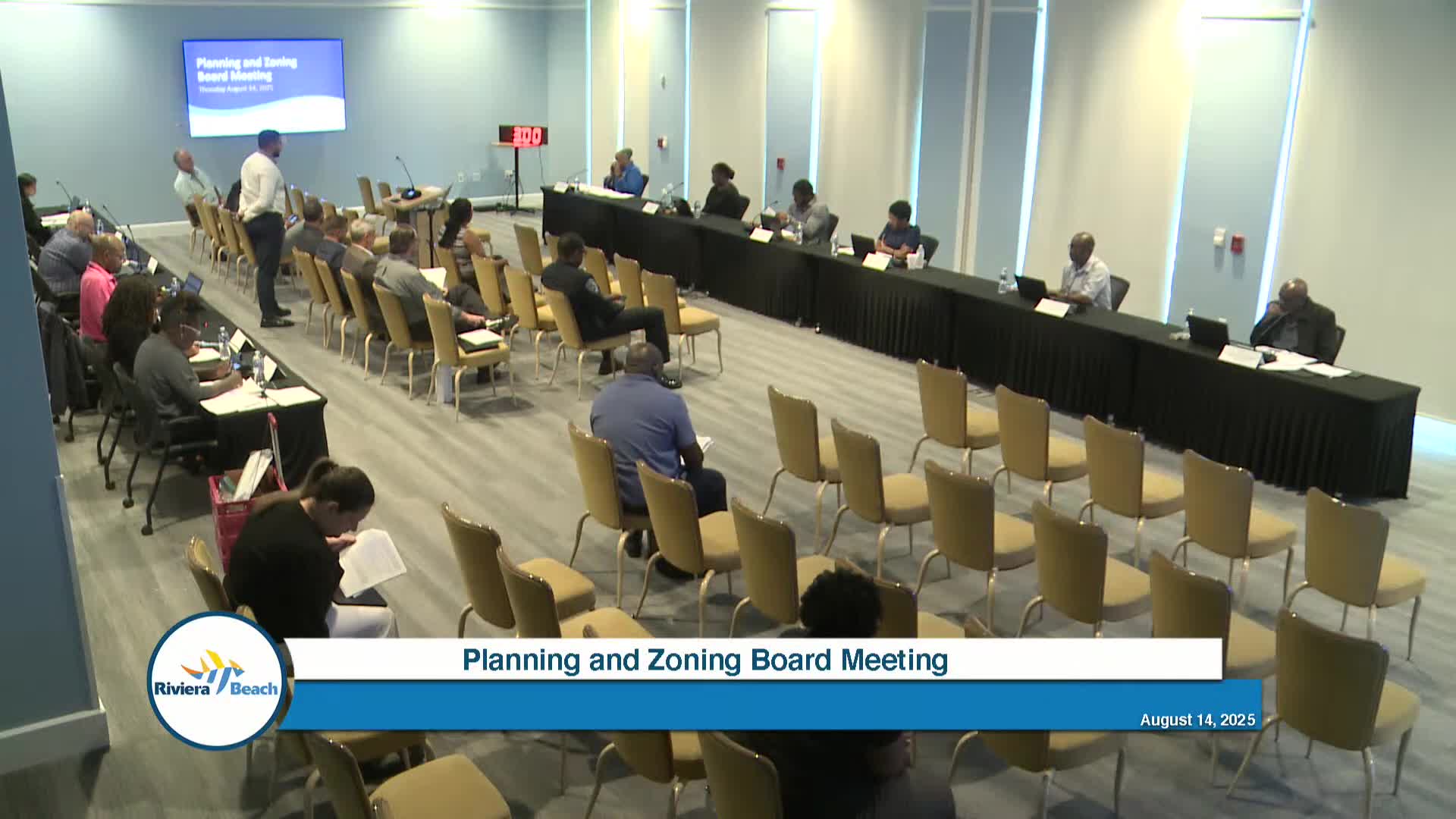 Senior Planner Juan Suarez Presents New Police Department Headquarters Project