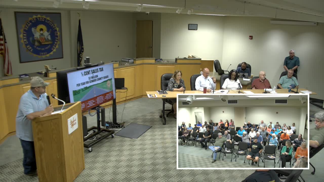 Seward County Officials Discuss Half Cent Sales Tax for Road Improvements
