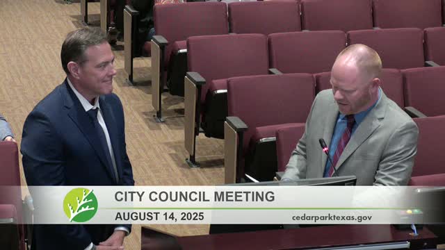 City Council Celebrates Eric's Board Certification as Water Resources Engineer