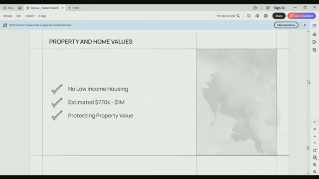 Developer Proposes Peace Agreement Amid Controversy Over Rolling Ridge Development