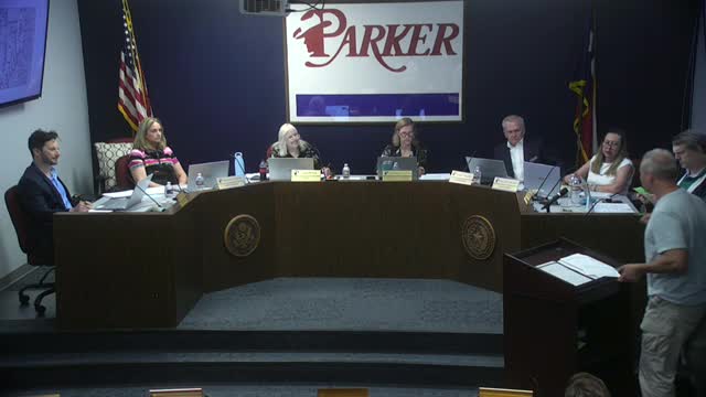Developer Jordan Ramirez addresses Parker residents on controversial housing proposal