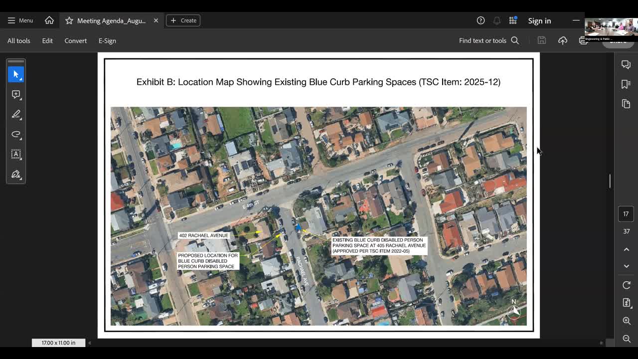 City Council Explains Parking Space Guidelines for Handicap Users