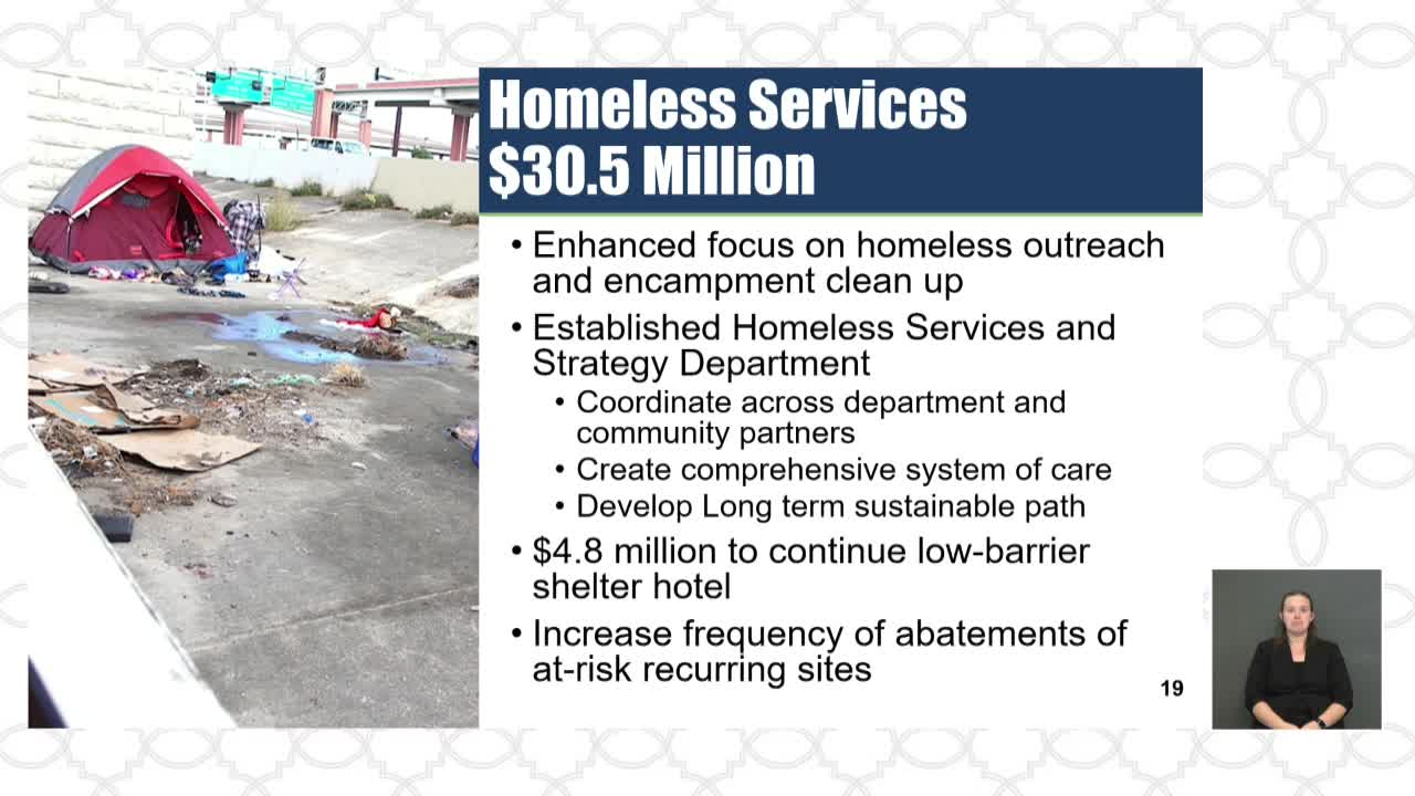 City Council Proposes Strategy For Homeless Services Including Low Barrier Shelter Funding