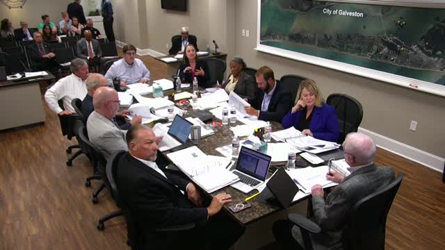 Galveston Council Discusses Health Insurance Costs and Future Debt Budget Implications