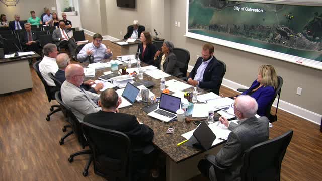 Galveston Council Reviews $50M Street Bond and Fire Station Funding Options