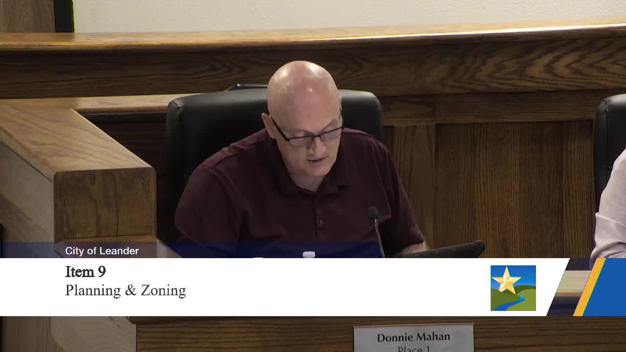 Planning Commission Approves Five-Year Permit for New Business in Old Town Leander