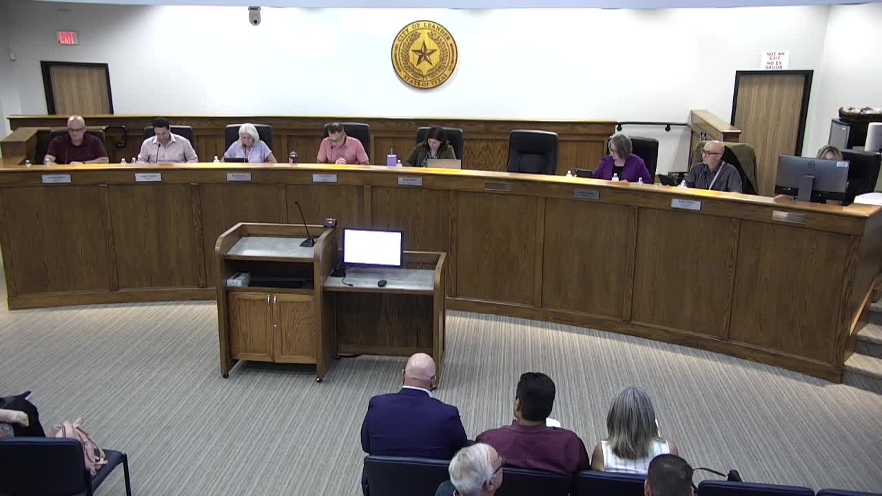 Leander Planning Commission Considers Zoning Change for 2700 Monte Ranch Trail