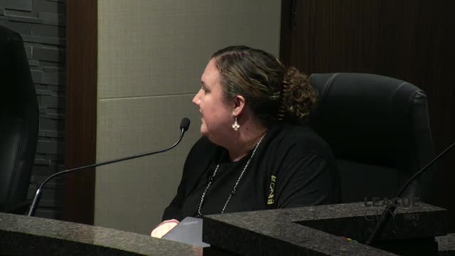Alfredo Lomando Advocates for Variance at Local Ordinance Hearing