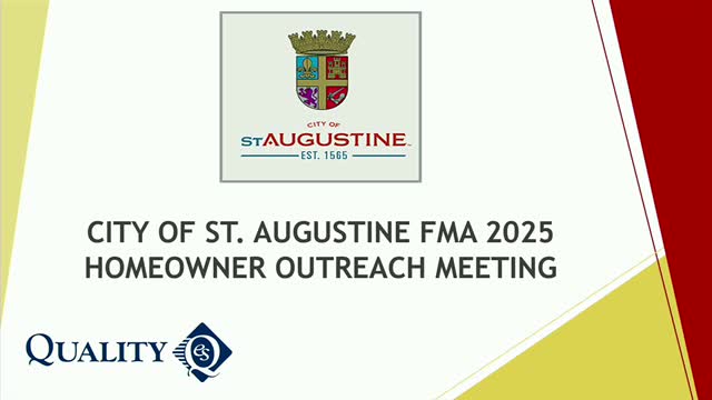 City Hosts Annual Workshop on Flood Mitigation Assistance Program for 2025 Funding