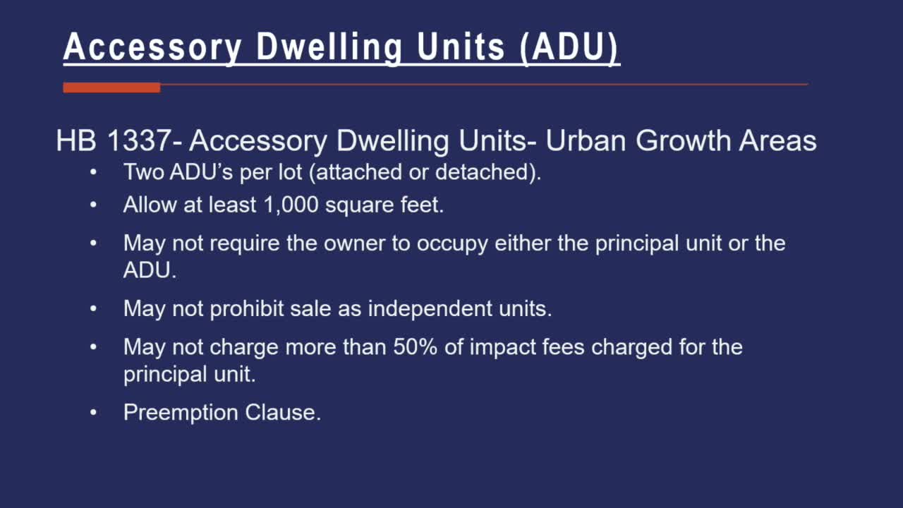 Spokane Valley Council Discusses Concerns Over New ADU Regulations and Investor Ownership