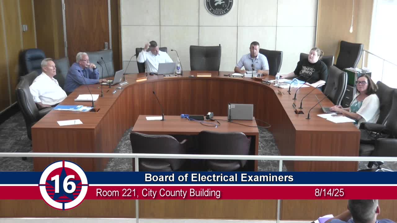 Building Inspectors Outline Electrical Work Permit Process for 100000 Square Foot Facility