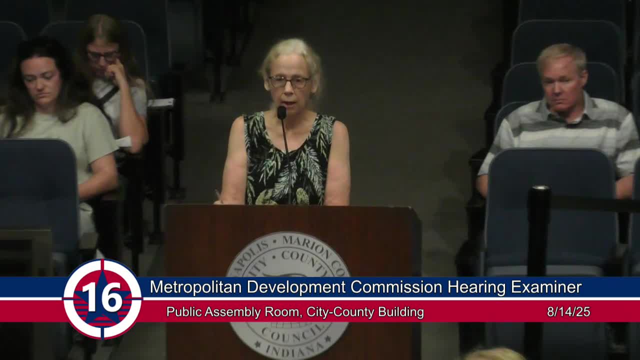 Residents Unite Against Proposed Financial Center at 8809 South Meridian Street