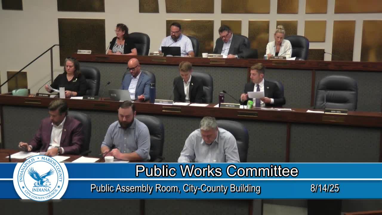 Director Wilson presents 2026 budget with staff recognition at DPW meeting