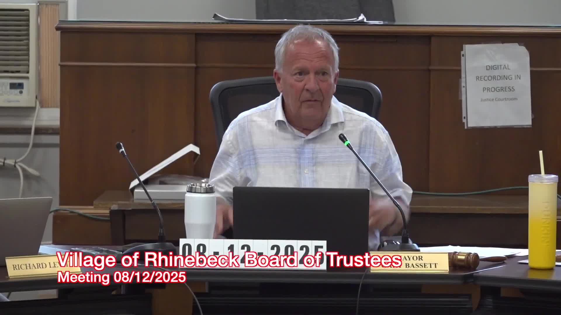 Village of Rhinebeck Celebrates Officer Dan Culberg's 35 Years of Service