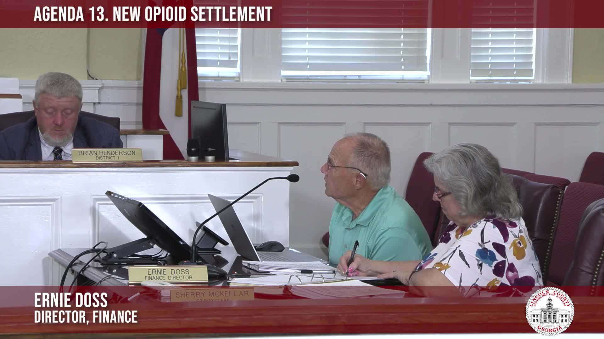 Lincoln County Approves Purdue Pharma Opioid Settlement and Seeks Hurricane Relief Grant