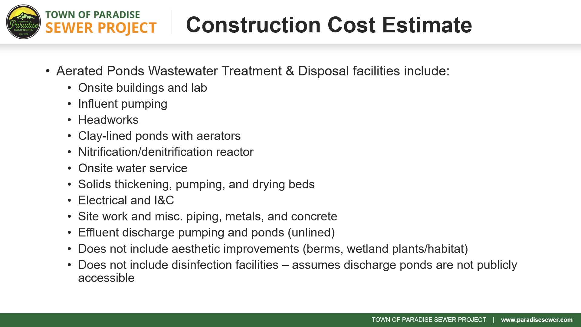 Paradise Town Council allocates $36.7M for sewer project by reconsidering funding priorities