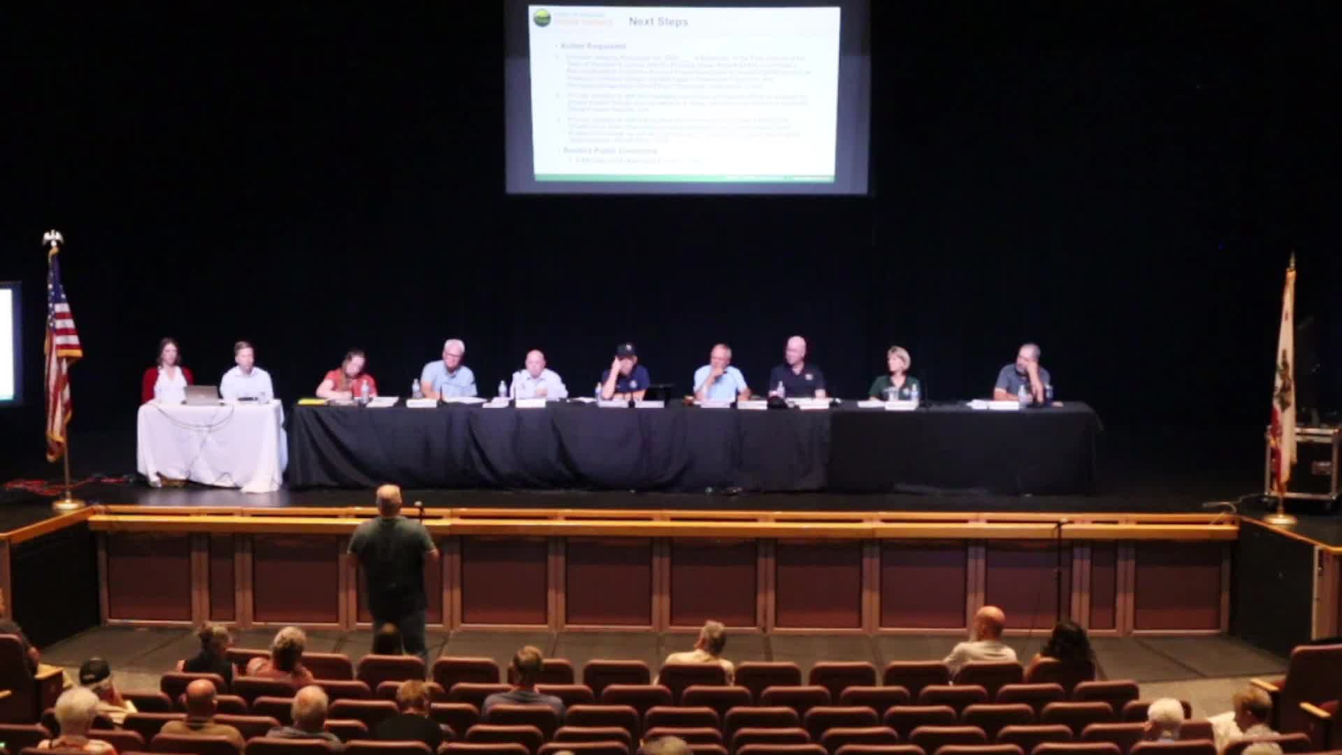 Paradise community voices concerns over wastewater facility designs and public health risks