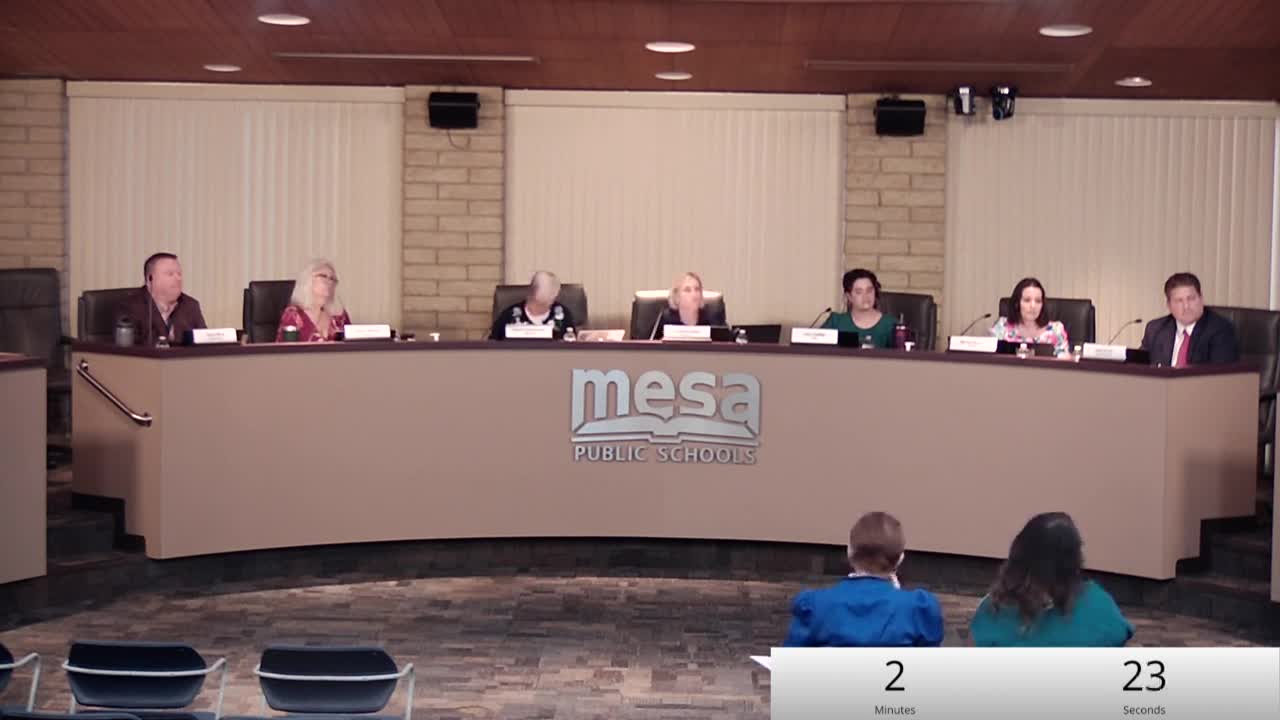 EVIT Board Members Thank Mesa Schools for Workforce Collaboration Agreement