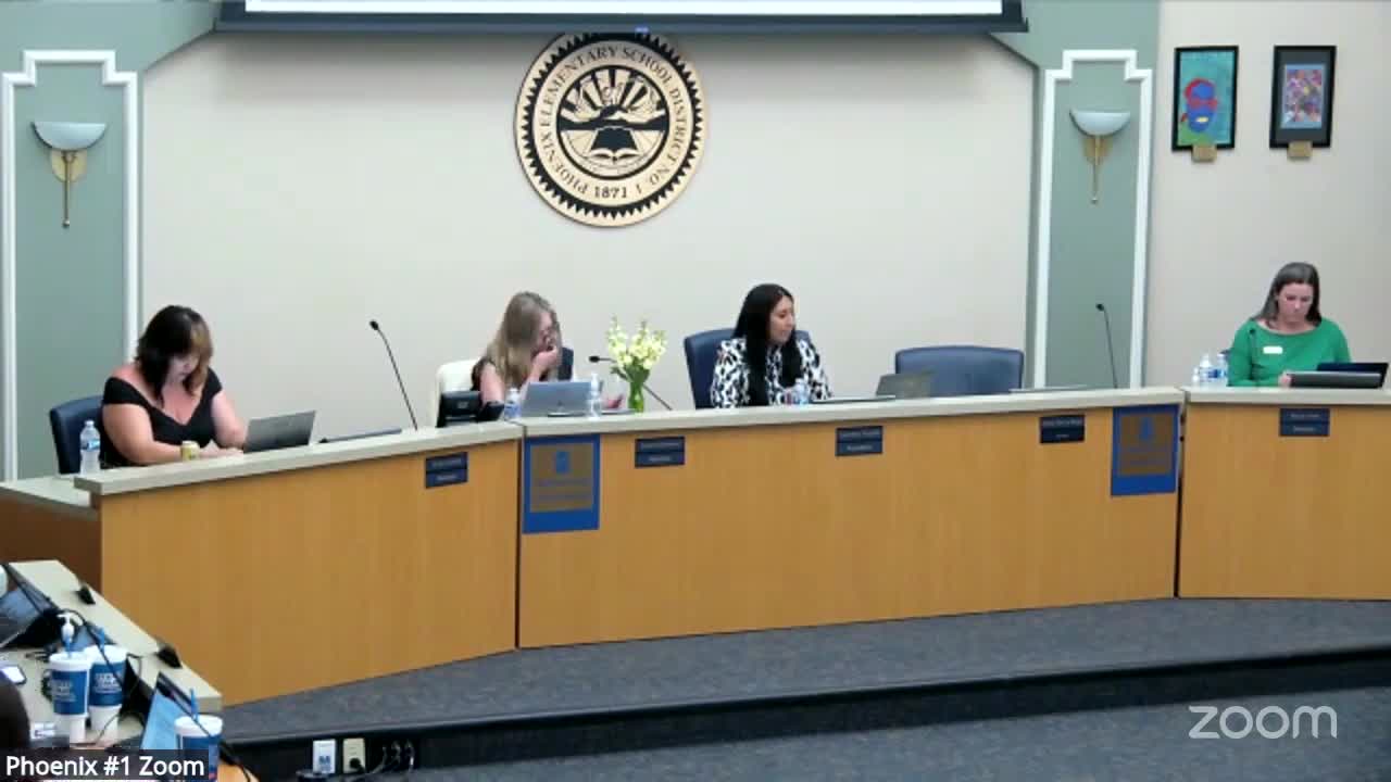 Phoenix School Board Welcomes New Member Sue Ann Edmiston and Bids Farewell to Doctor Vink