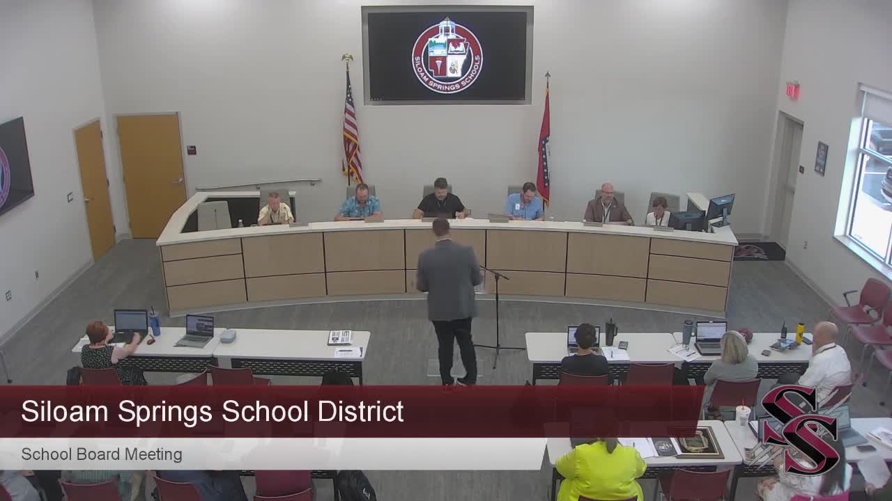 Siloam Springs School Board Approves New Speech Therapists and Meeting Schedule