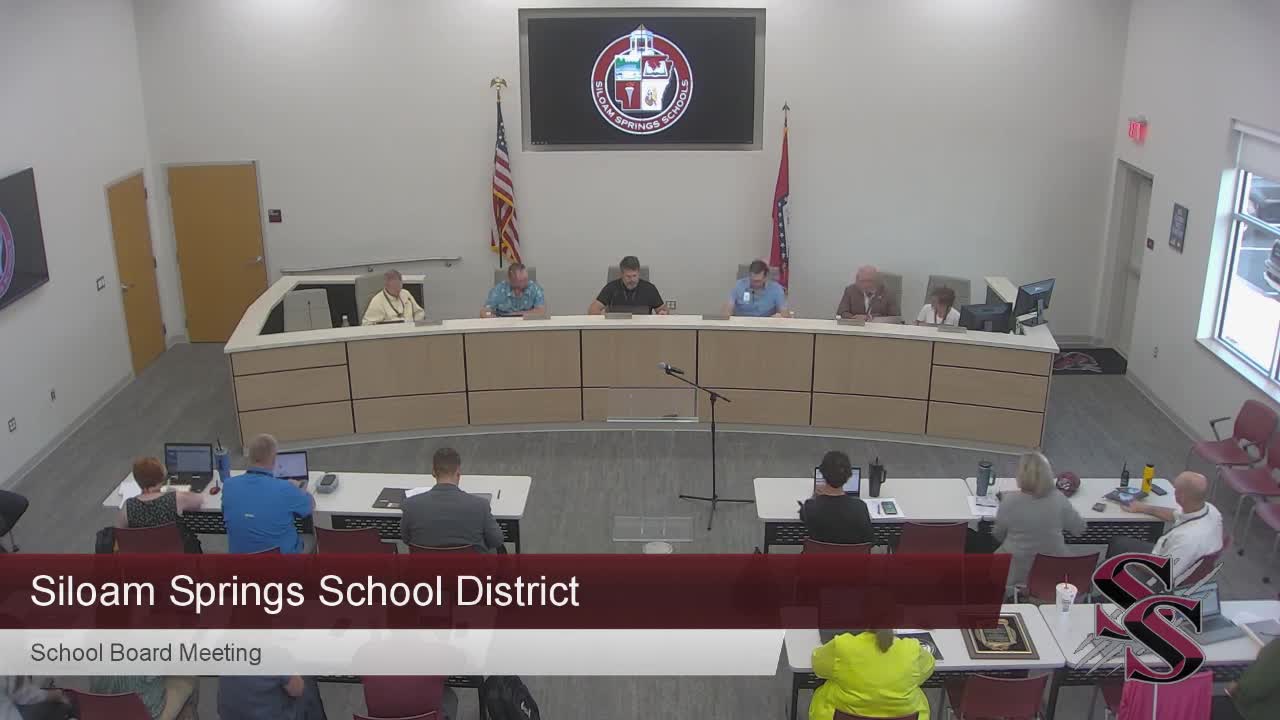 Siloam Springs School Board Members Affirm Commitment to Community Service