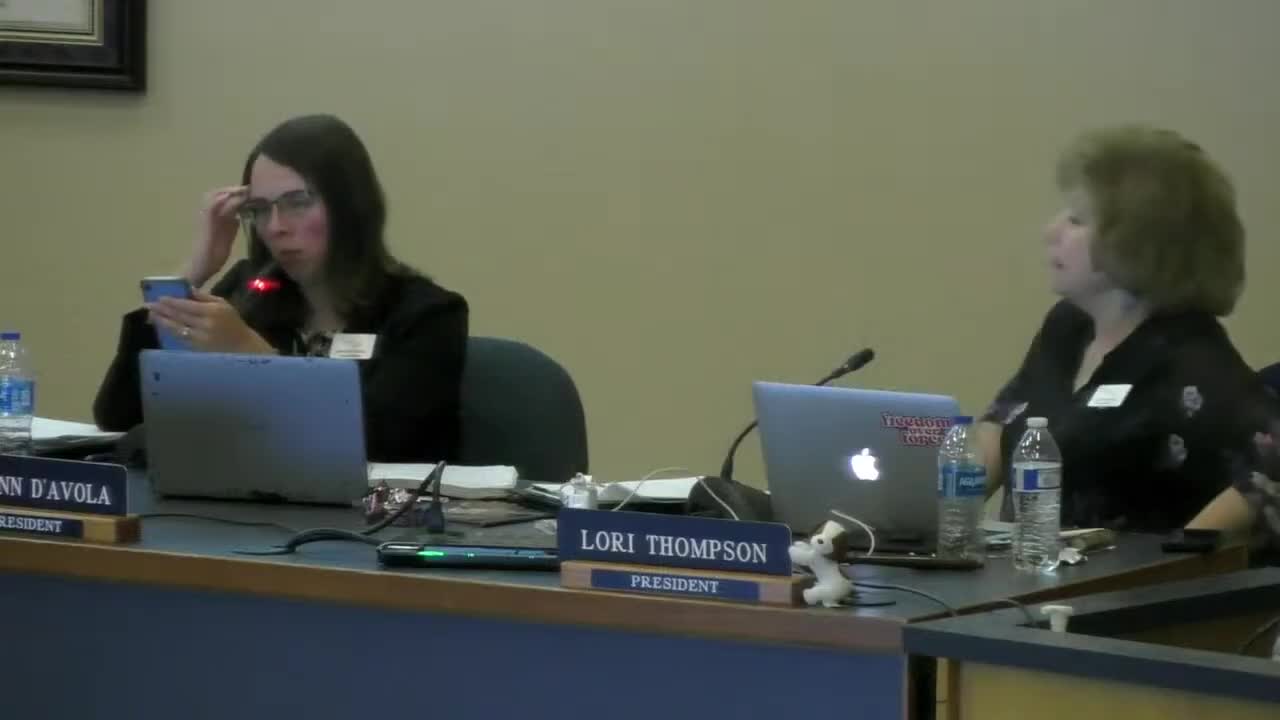School Board Discusses Standardizing History Curriculum Across District 49
