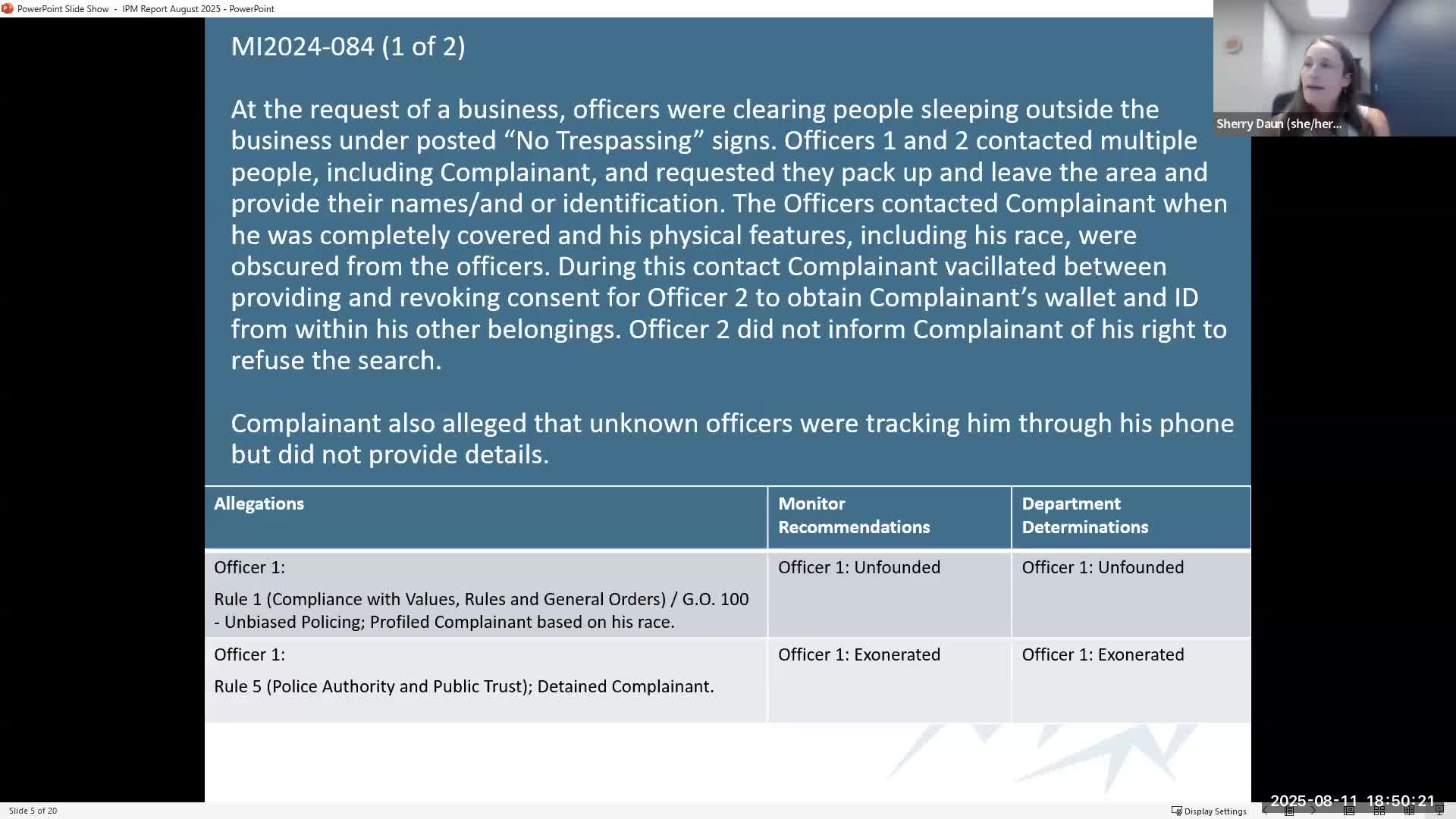 Officers Clear Homeless Individuals Outside Business amid Allegations of Racial Profiling
