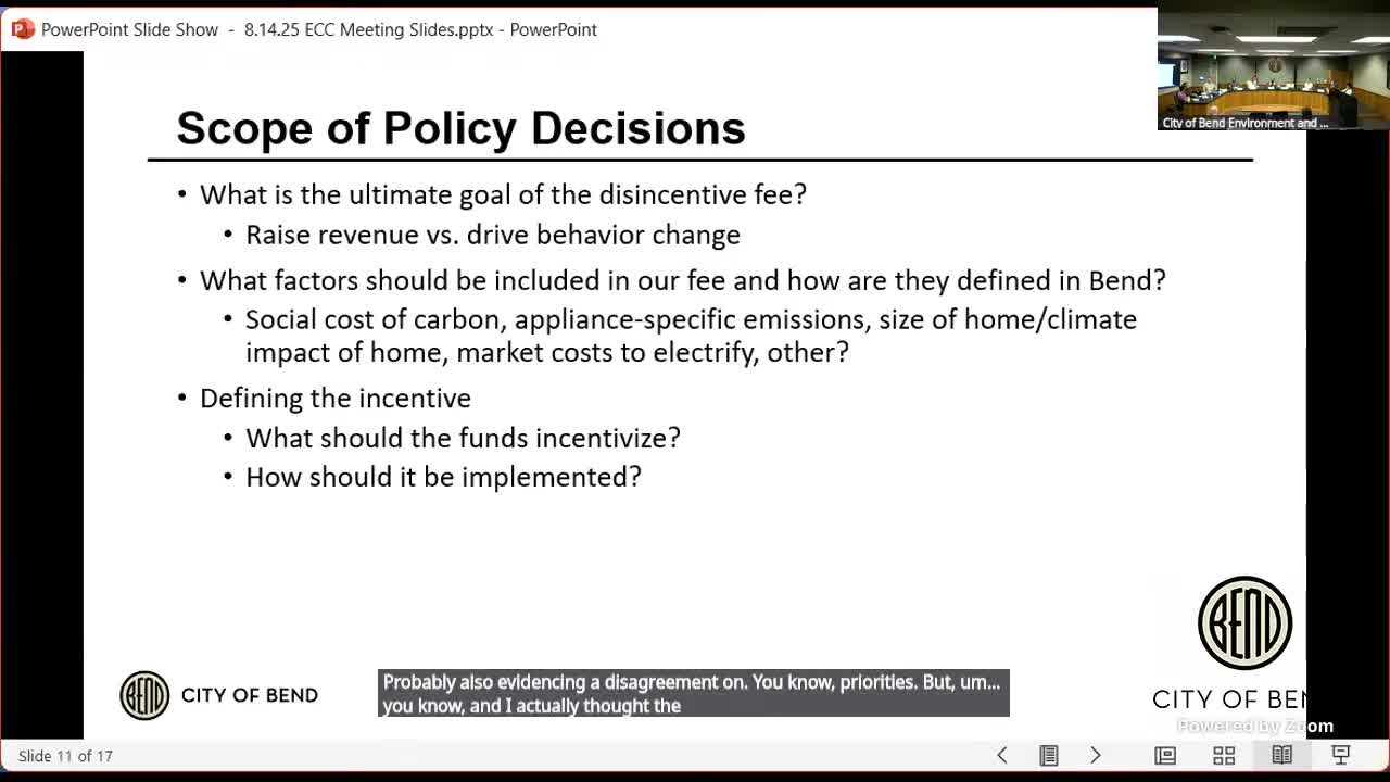 Bend Council Explores Economic Development Strategies in Joint Committee Meetings