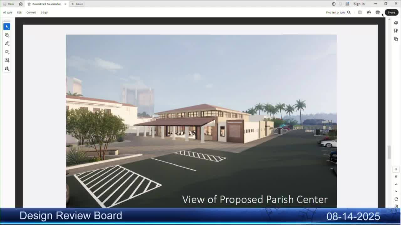 Architects Present Design for New Gathering Hall at Incarnation Parish in Glendale