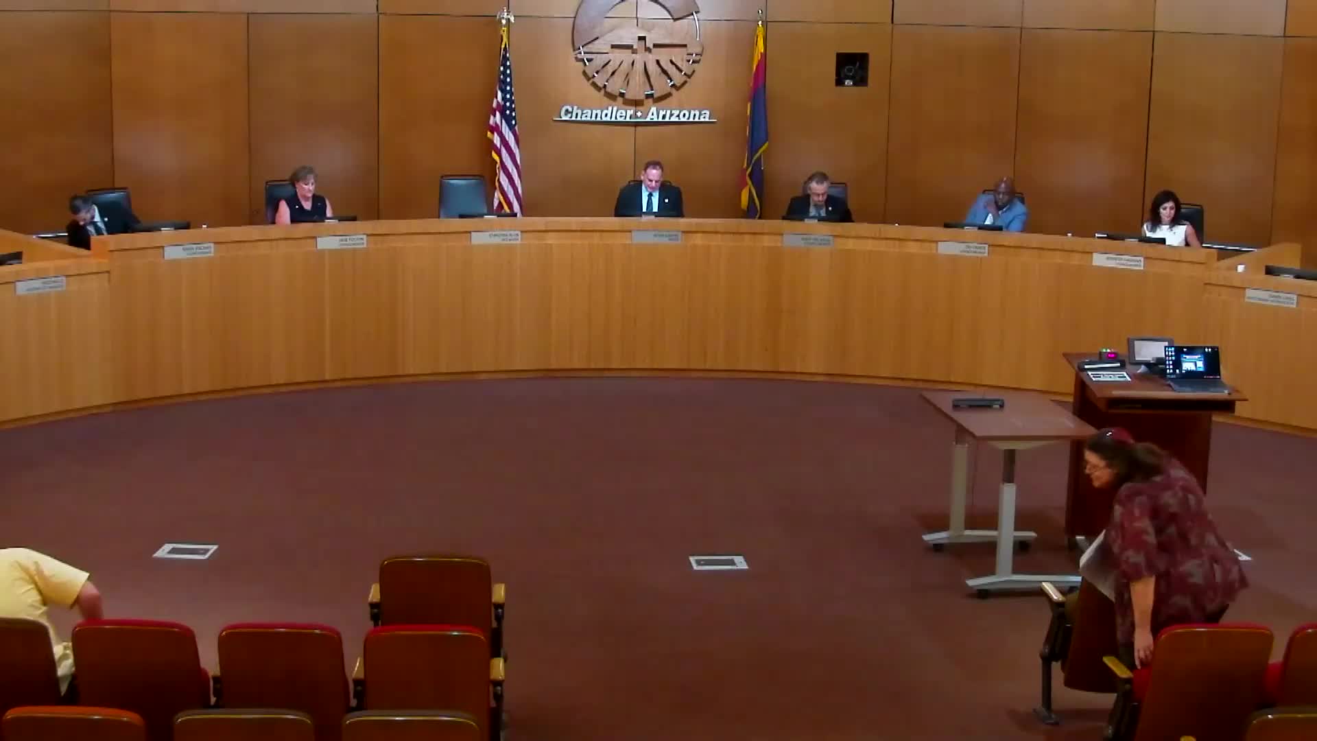 Chandler City Council Honors Deputy City Manager Andy Bass on His Departure