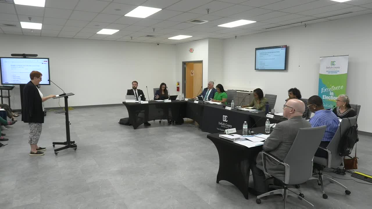 Board Member Opposes Georgia Legislature's Voting Restrictions Amid Fair Election Efforts