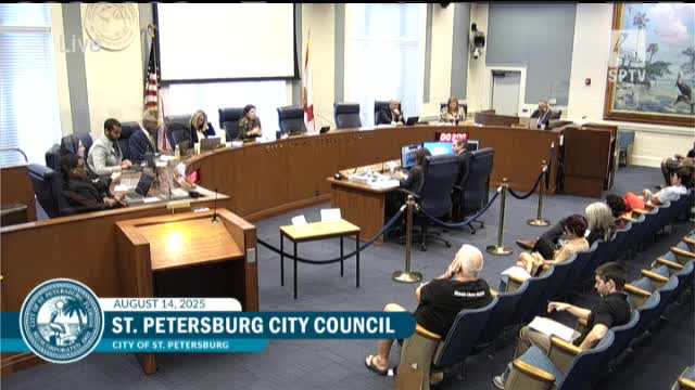 St. Petersburg Council Refers Street Art Discussion To Housing Committee Amid State Memo