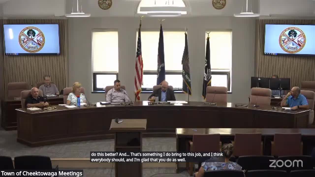 Local Resident Urges Action on Neighborhood Road Conditions at Community Meeting